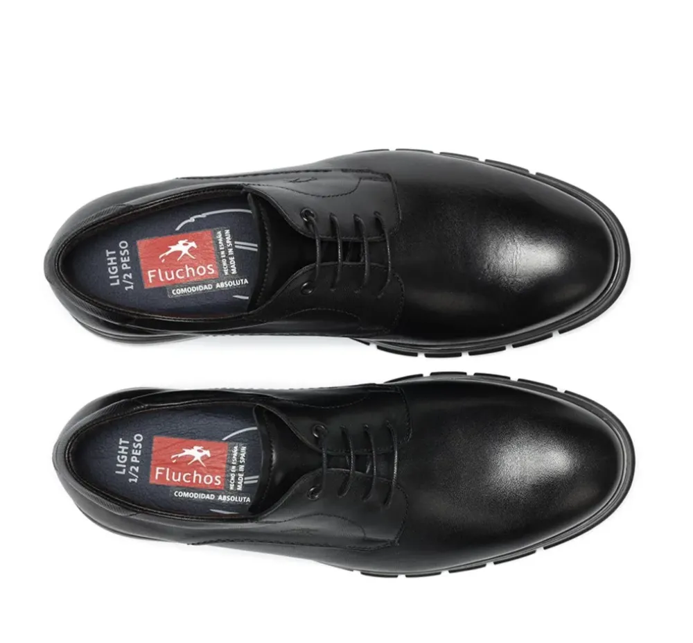 Fluchos Light|Originals>CHESTER F2046 Zapato Negro