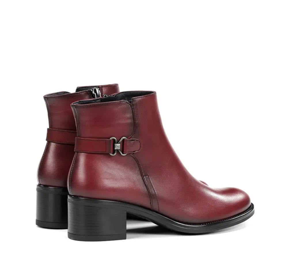Fluchos Dorking By Fluchos|Calzado Casual>CHIARA D8966 Botín Rojo