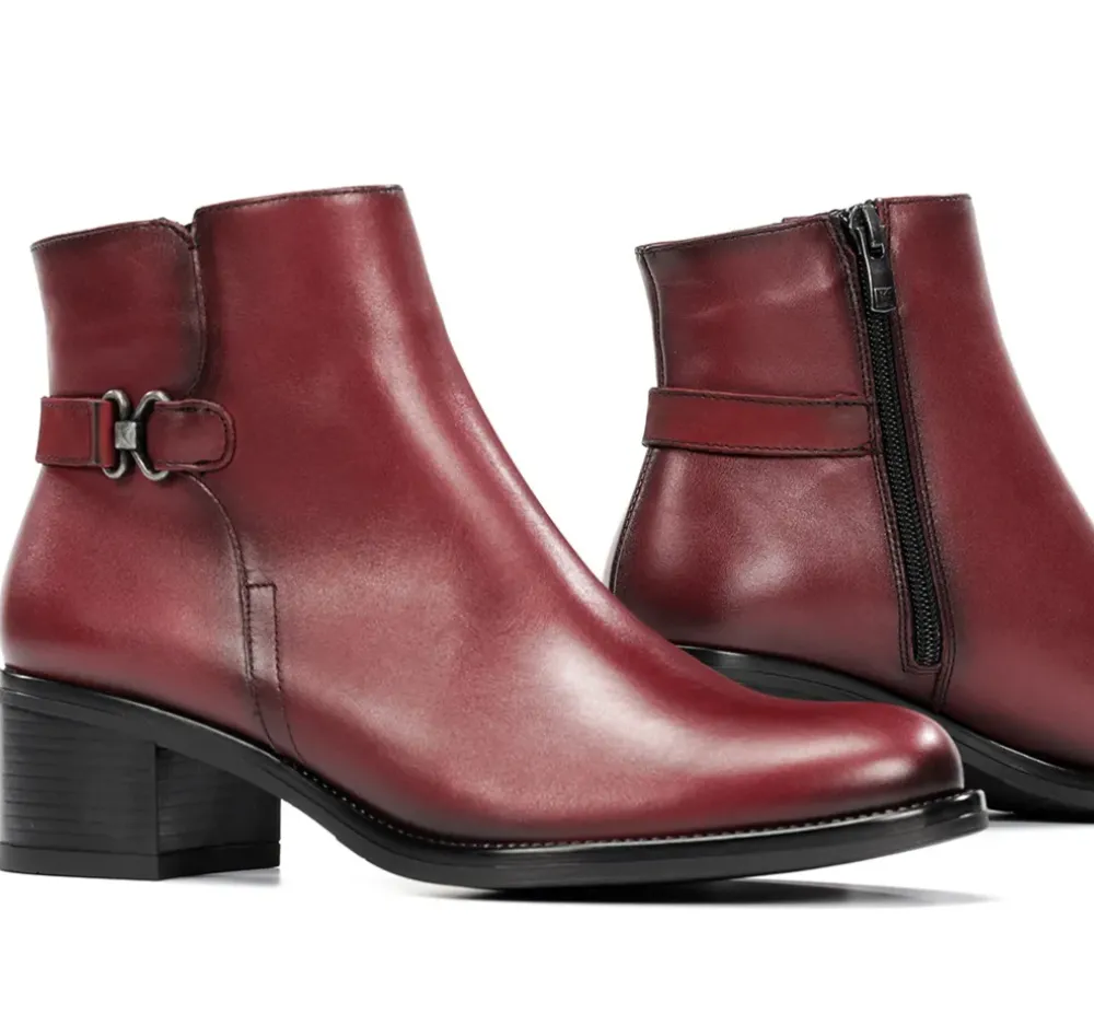 Fluchos Dorking By Fluchos|Calzado Casual>CHIARA D8966 Botín Rojo