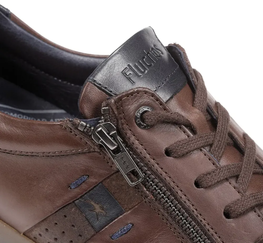 Fluchos Calzado Casual|Deportivos>DANIEL F1280 Zapato Con Cordones Marrón