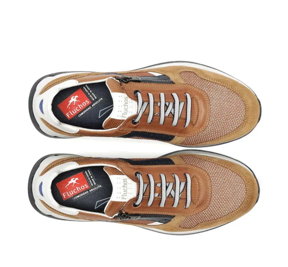 Fluchos Hombre>ENZO F1770 Deportivo Marrón