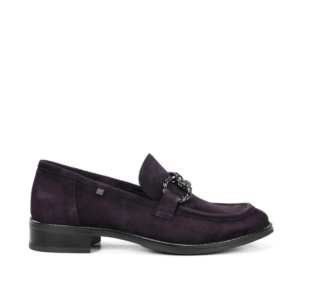 Fluchos Calzado Casual|Zapatos Cómodos Tacón>HARVARD D9117 Mocasín Morado