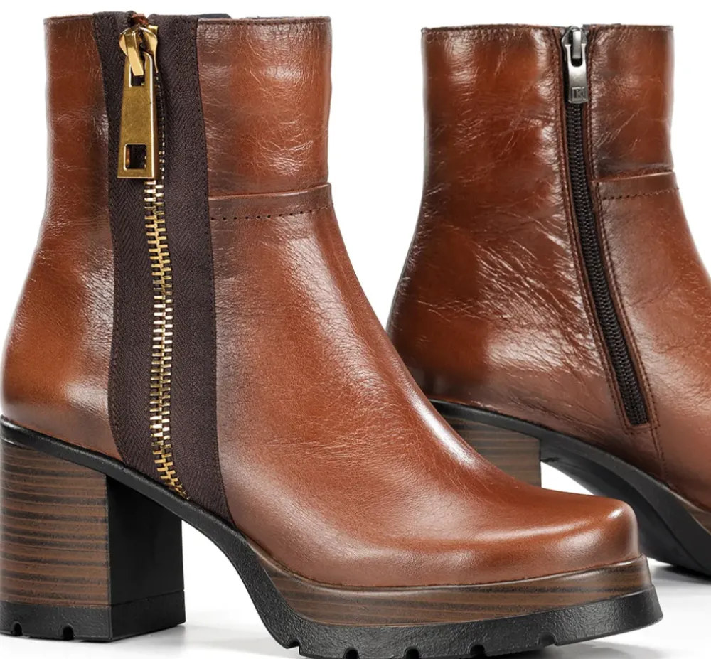 Fluchos Dorking By Fluchos|Calzado Casual>SAFE D9413 Botín Marrón
