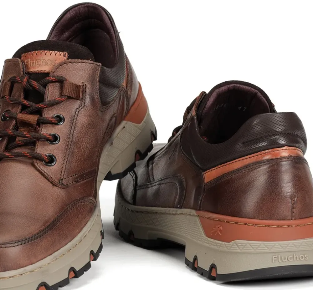 Fluchos Calzado Casual|Zapatos>SIGURD F1846 Zapato Marrón