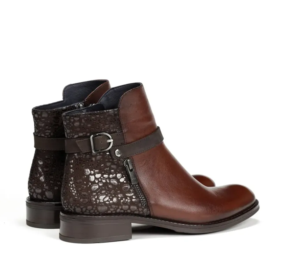 Fluchos Mujer>TIERRA D8906 Botín Marrón